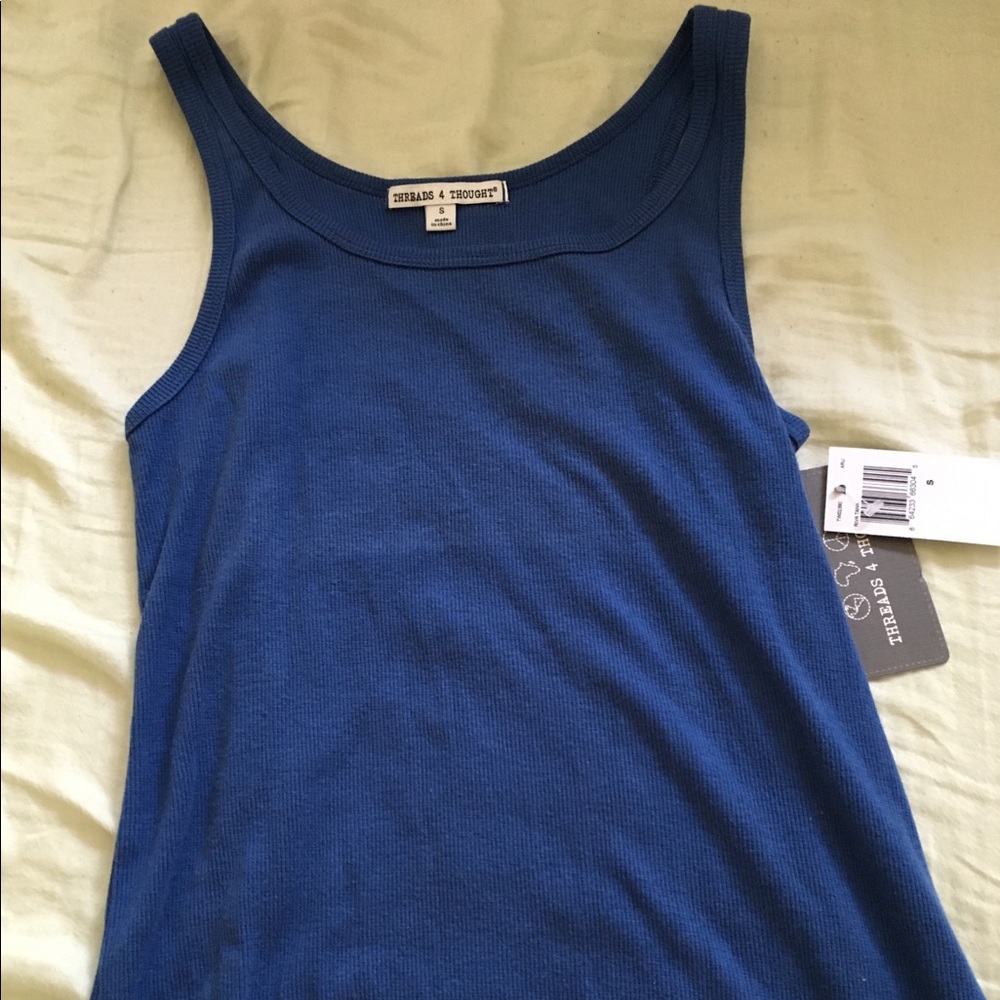 Blue Tank, Threads 4 Thought